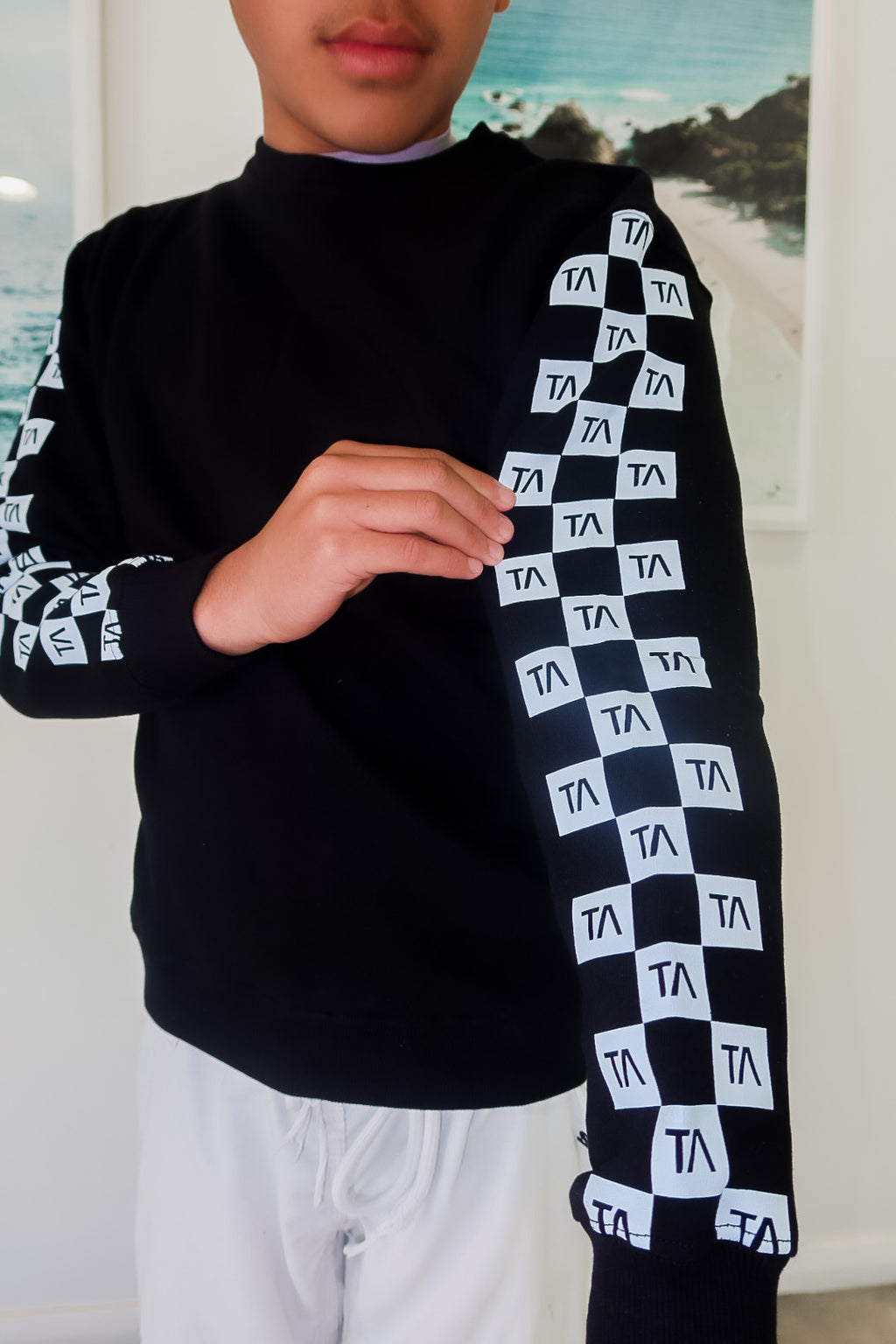 KIDS CHESS TA SWEATER